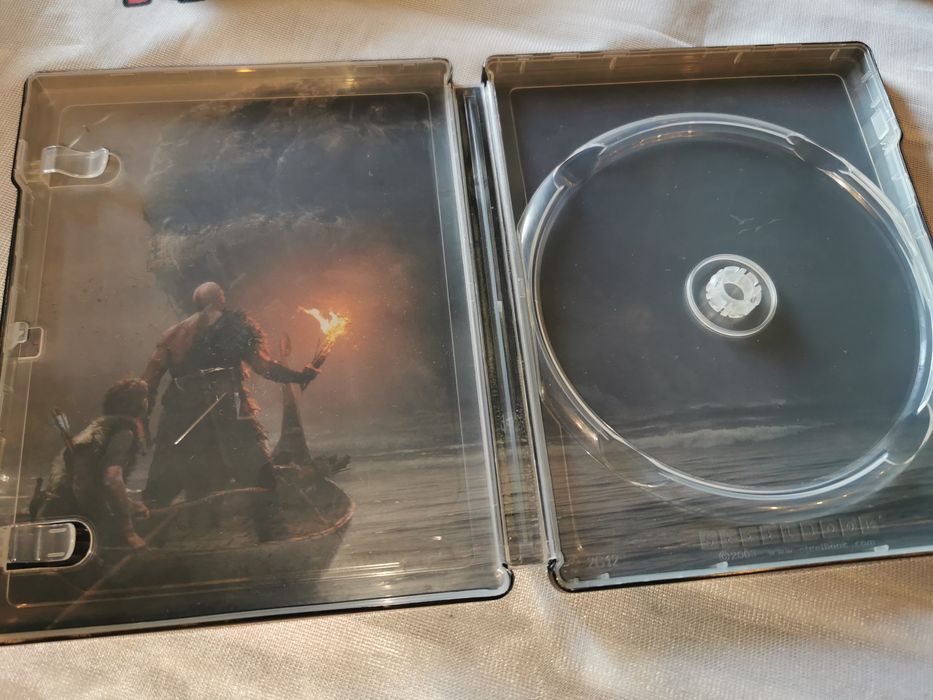 God of WAR PS4 gra Limited Edition (+ STEELBOOK, ARTBOOK) stan BDB+