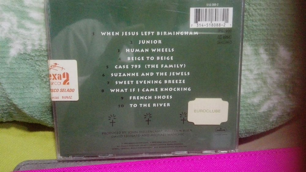 CD - John Mellencamp - Human Wheels