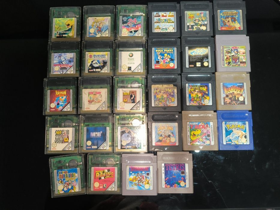 Jogos originais para game boy e gameboy color (Nintendo)