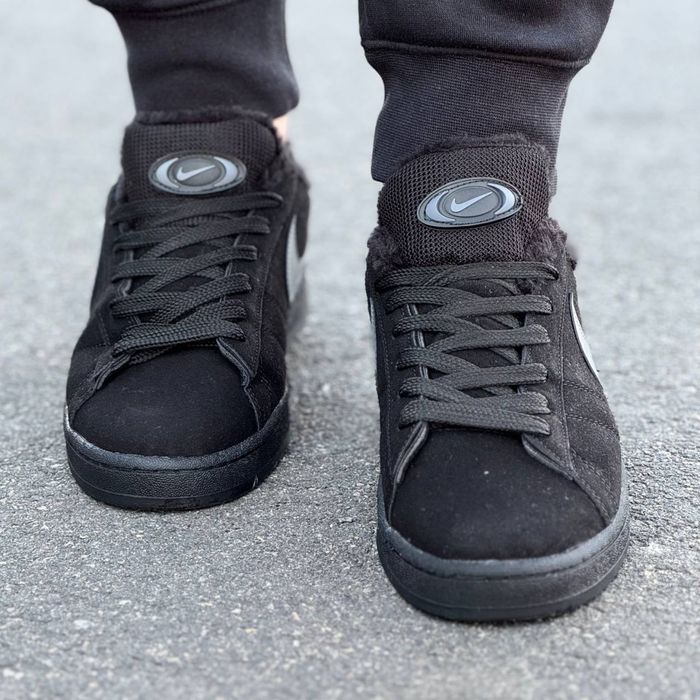 Чоловічі зимові кросівки на хутрі Nike (розміри 40-44)