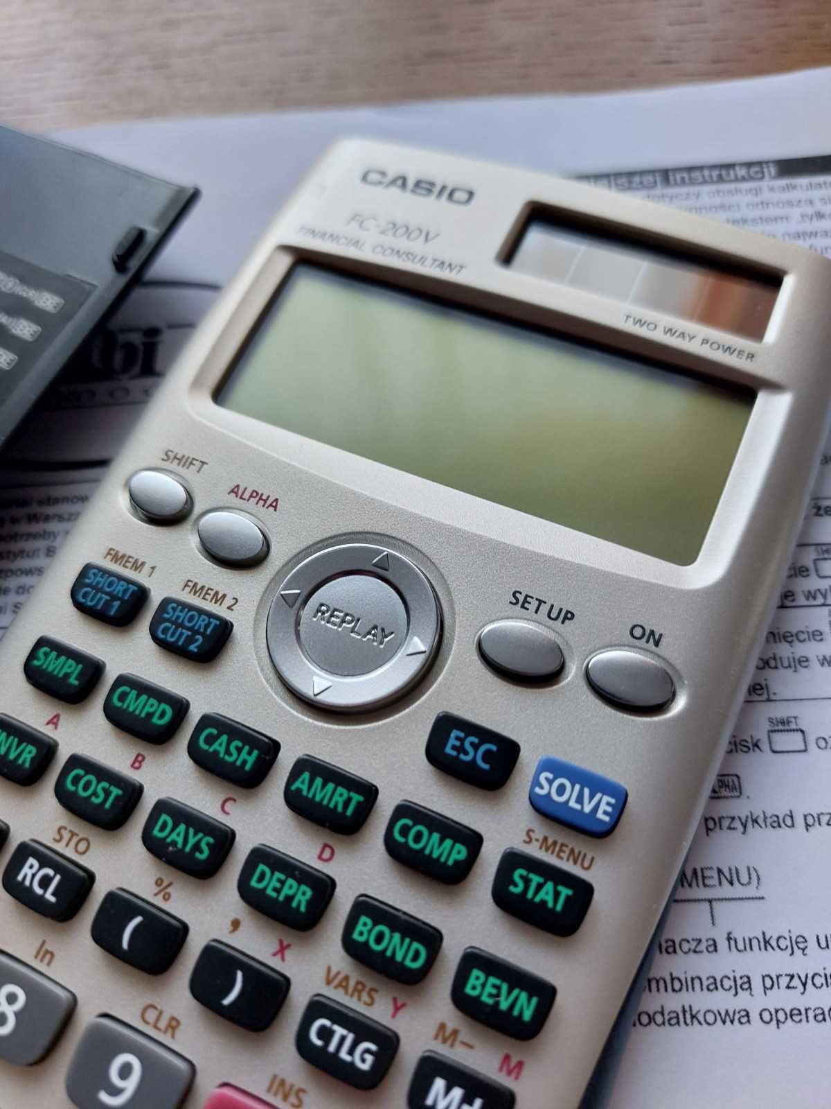 Kalkulator finansowy CASIO FC 200V
