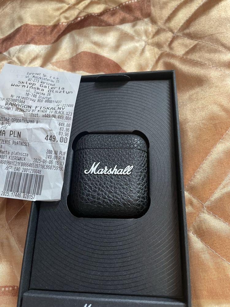 (Nowe) sluchawki Marshall Minor IV