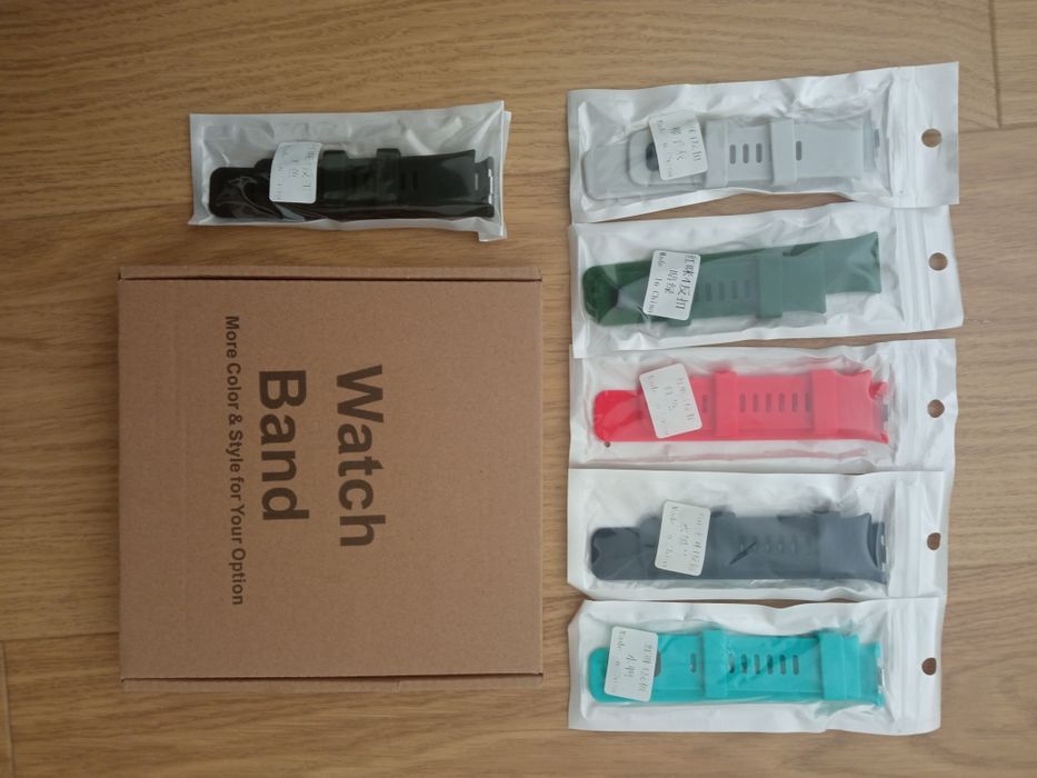 Conjunto pulseiras de silicone Xiaomi redmi smartwatch 4