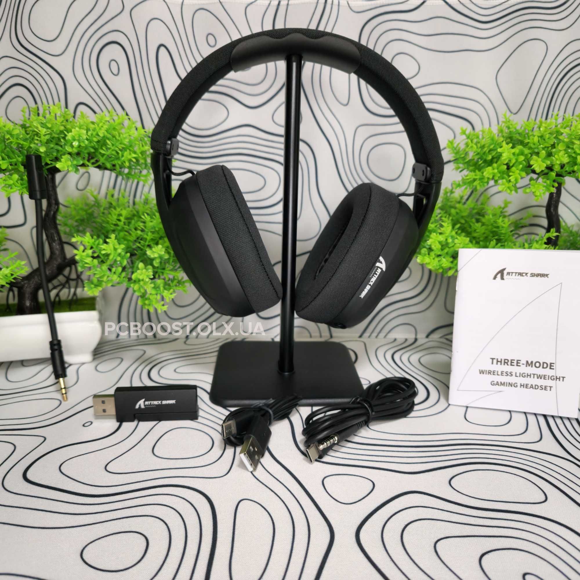 Бездротові ігрові навушники Attack Shark L80 Wireless