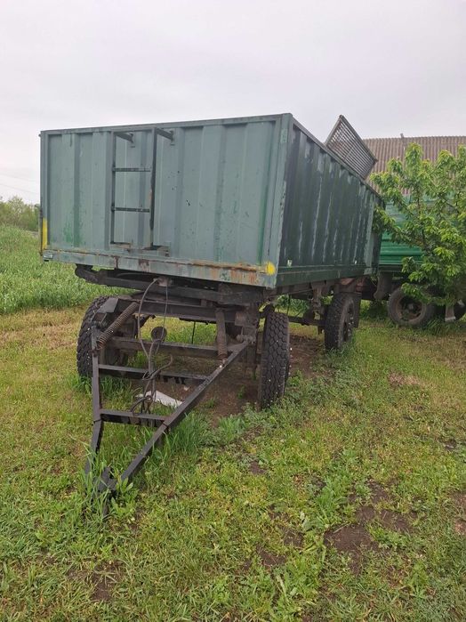 Причіп ЗІЛ ГКБ 819 відкривання на 3 сторони. Прицеп тракторний, ЗИЛ