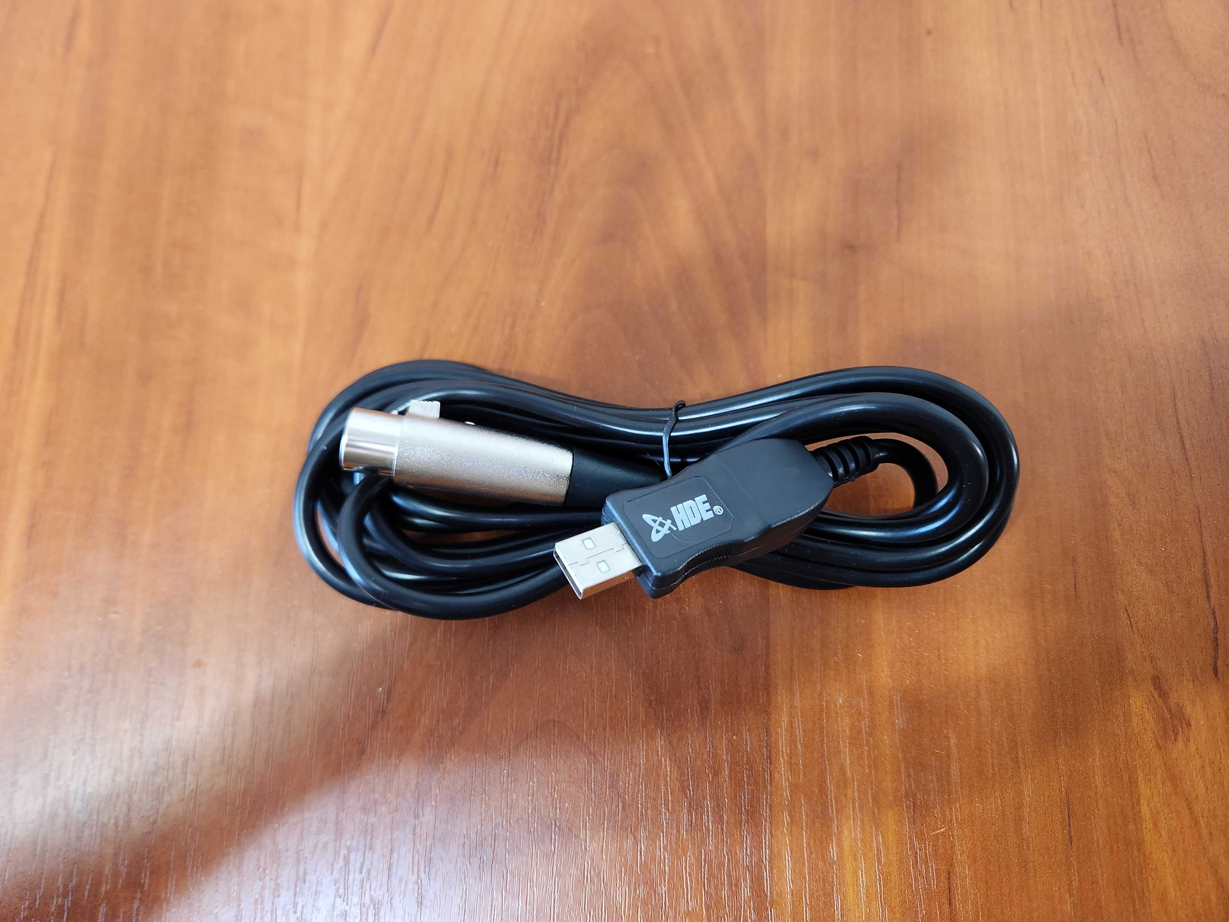 Кабель XLR - 3.5 Jack, XLR - Usb, фантомне живлення 48V Sterling PHP1.