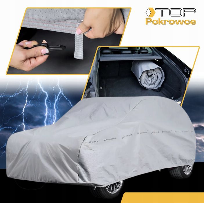Sprzedam pokrowiec przeciwgradowy 14mm na samochód SUV 430-455cm