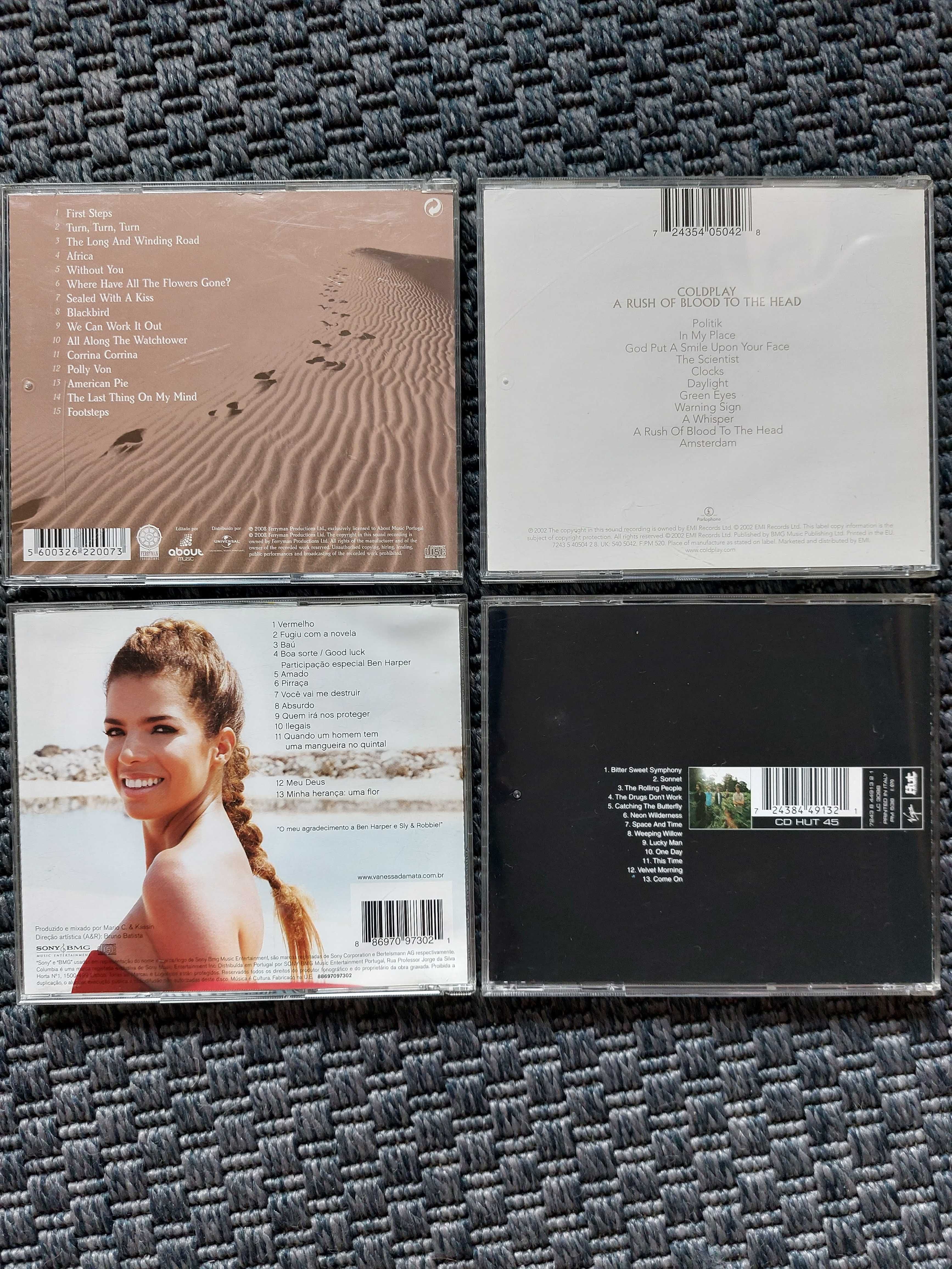 CD Coldplay e Vanessa da Mata
