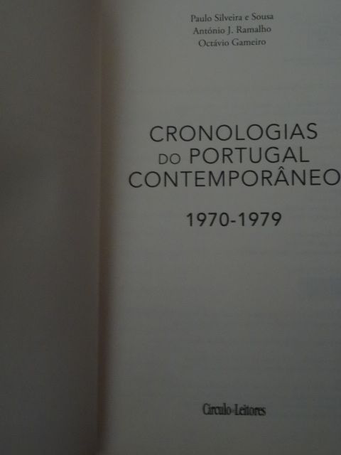 Cronologias do Portugal Contemporâneo - 5 Volumes
