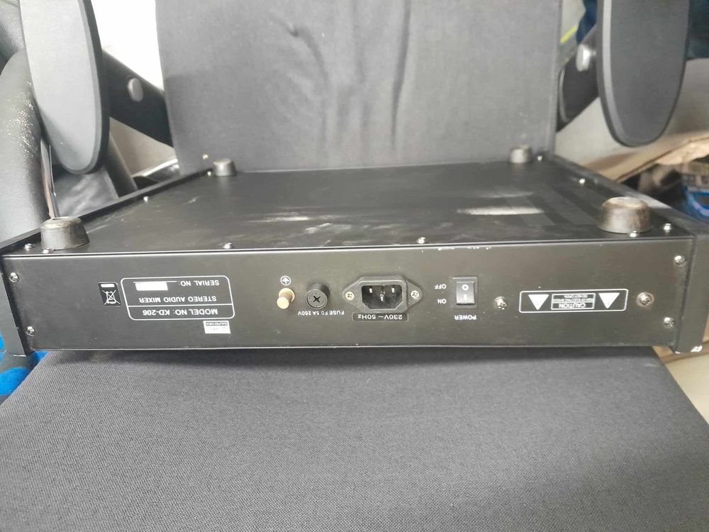 Mixer stereo audio KODA KD-206 i amplituner Koda
