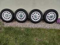 Komplet kół aluminiowych Skoda  195/65 R15,5x100, ET-38