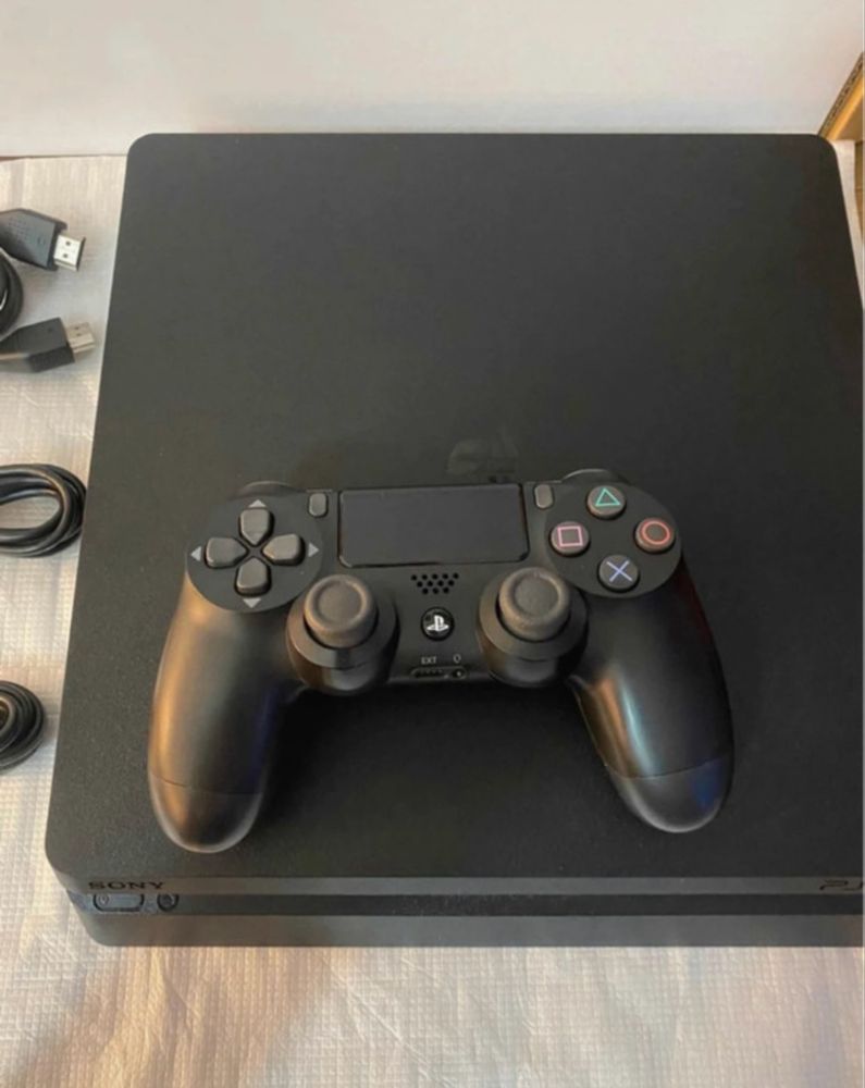 PlayStation 4 Slim PS4 Novo + Comando + Jogo FIFA 19