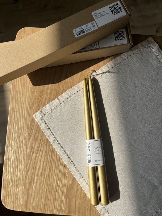 Свічі H&M , столові свічки , набір