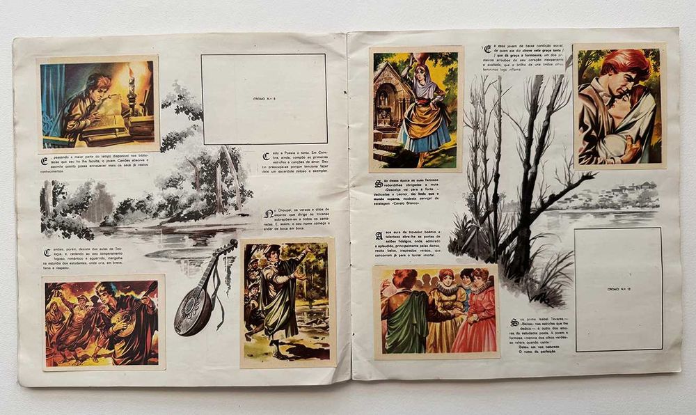 Caderneta de cromos Camões 1ª edição!