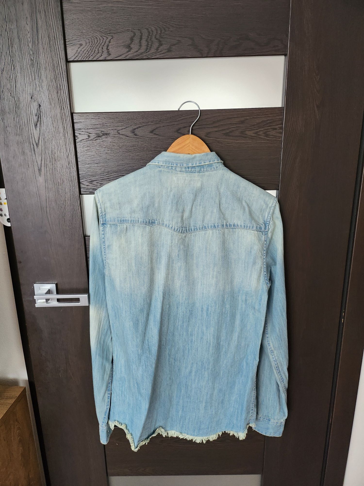 Guess koszula  JEANSOWA slim fit S