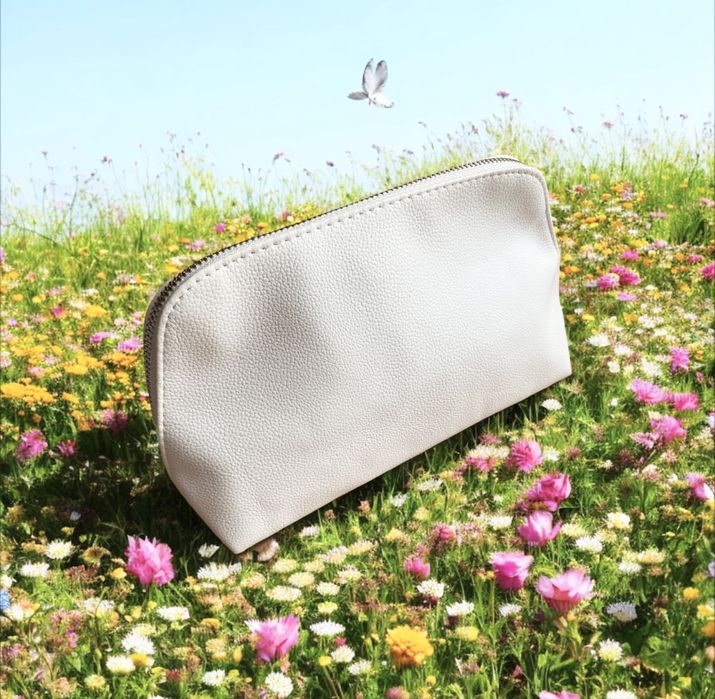 Nowa Revitalash kosmetyczka torebka saszetka skóra na zamek wegańska