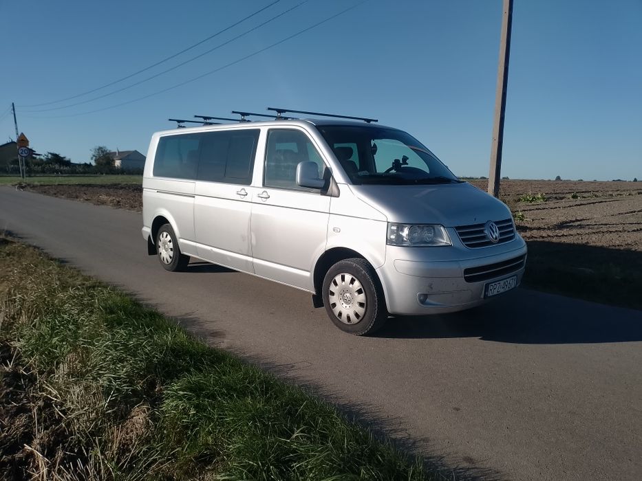 VW T5 caravella 2.5tdi long zarejestrowany opłacony