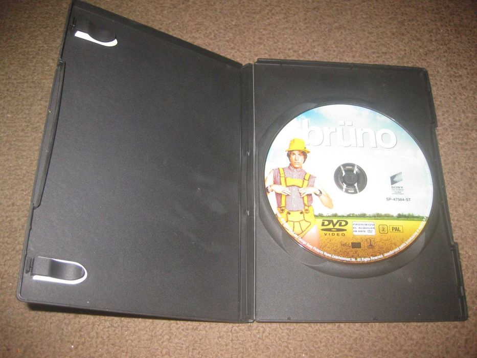 DVD "Bruno" com Sacha Baron Cohen