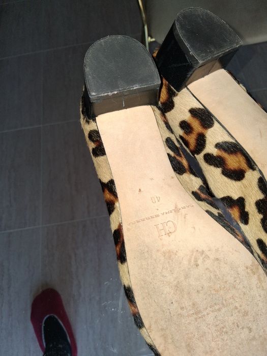 Sapatos de pele Carolina Herrera