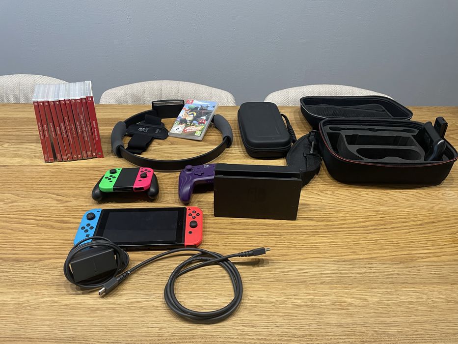 Nintendo Switch duzy zestaw