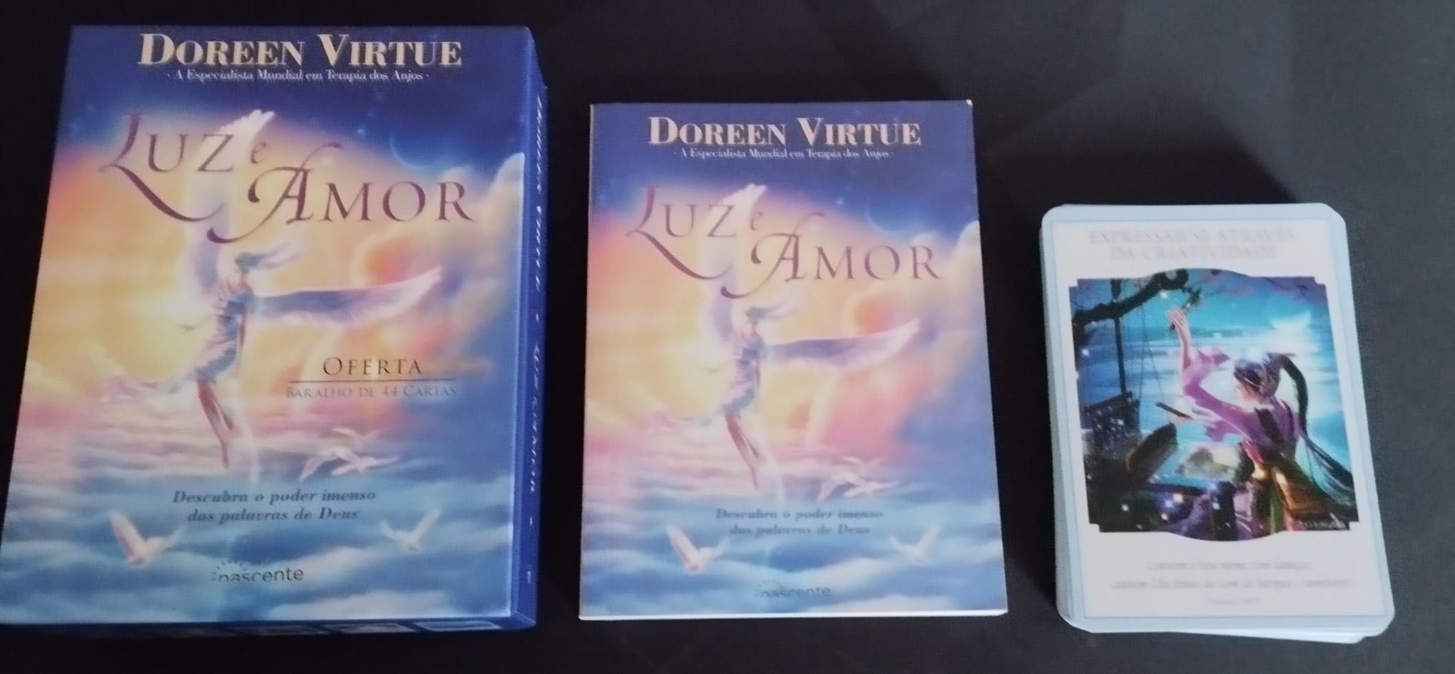 Tarot Luz e Amor - Cartas, Livro e Caixa