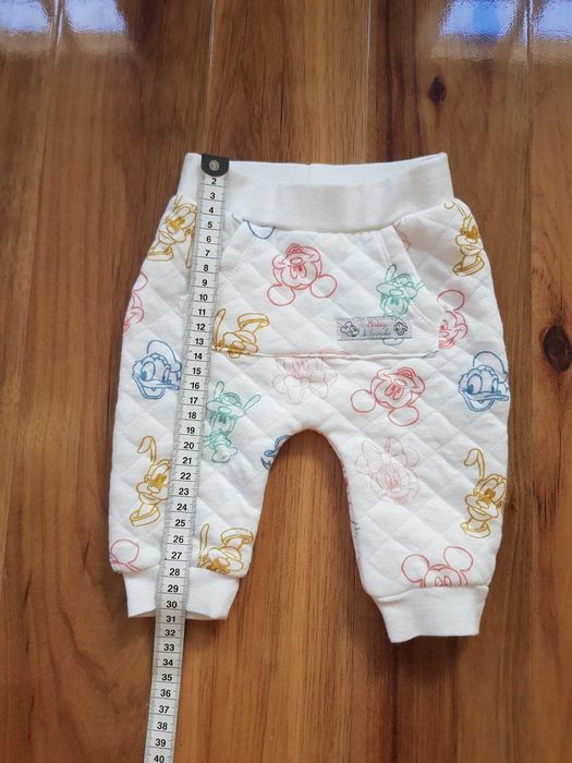 spodnie Myszka Miki  Disney Baby Primark 0-3 miesięcy 62cm