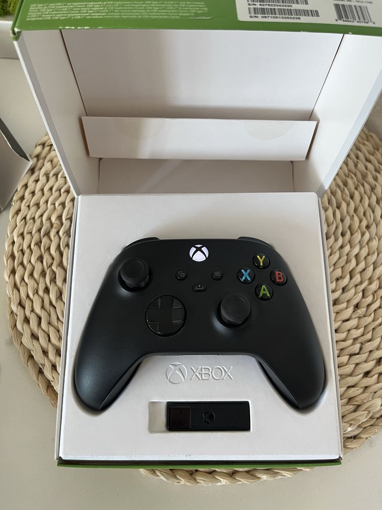 Pad Xbox series X + adapter PC usb