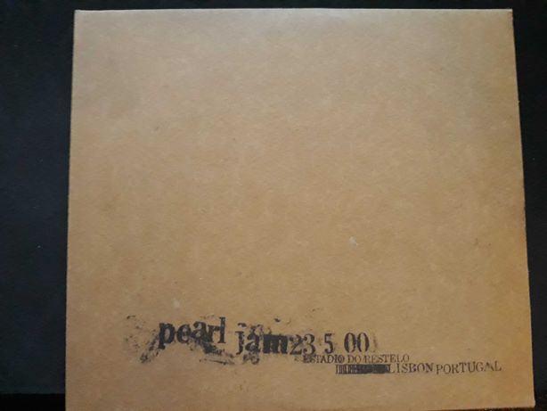 Cd Pearl Jam edição especial no Estadio do restelo 2000