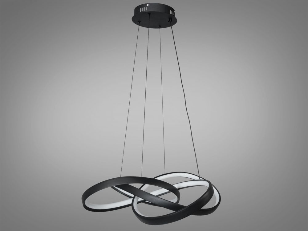 Підвісна LED люстра біла 100W