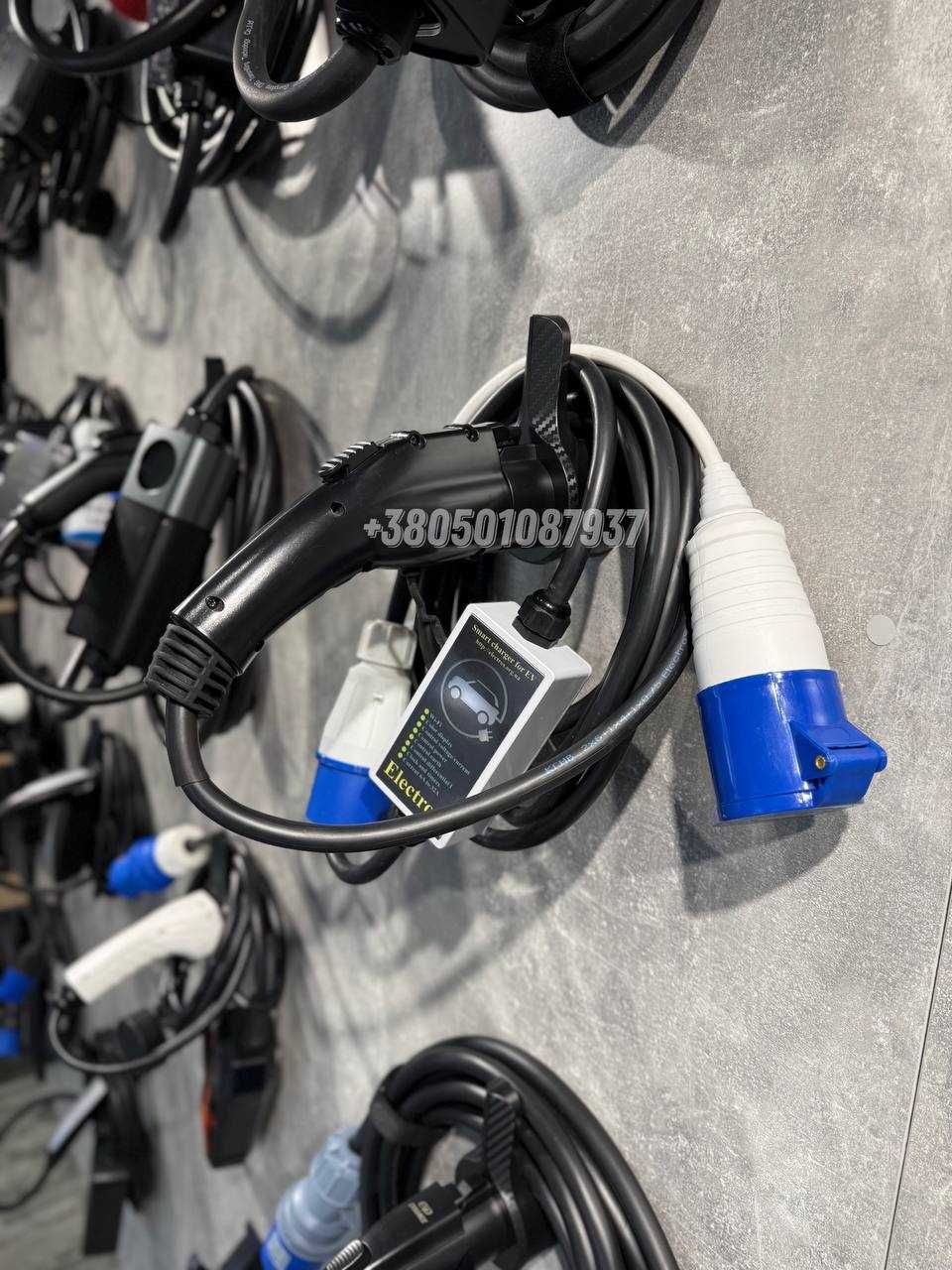 Зарядний пристрій ElectroS WI-FI для авто з Китаю – GBT (7.4 кВт.|32А)