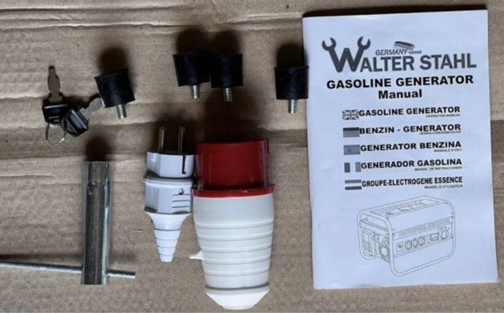 Электрогенератор бензиновый Walter Stahl PR8500W