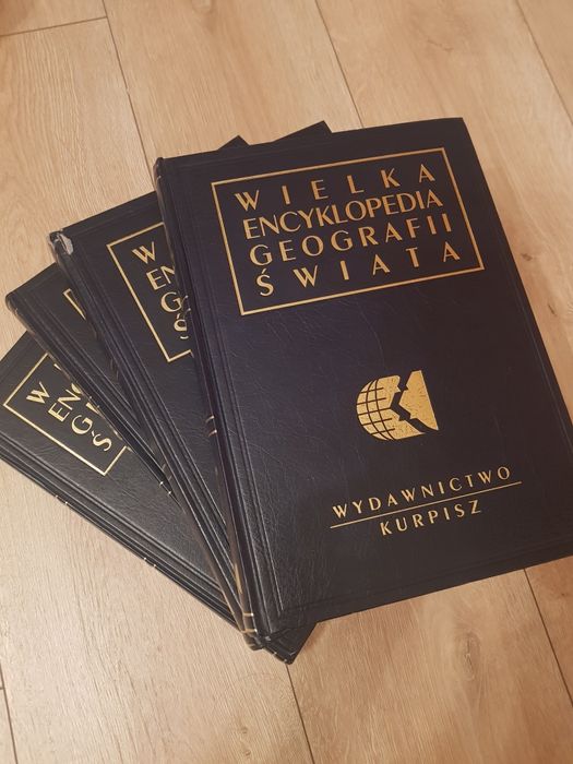 Wielka encyklepedia geografii świata Kurpisz 1995 rok Tom od 1 do 22