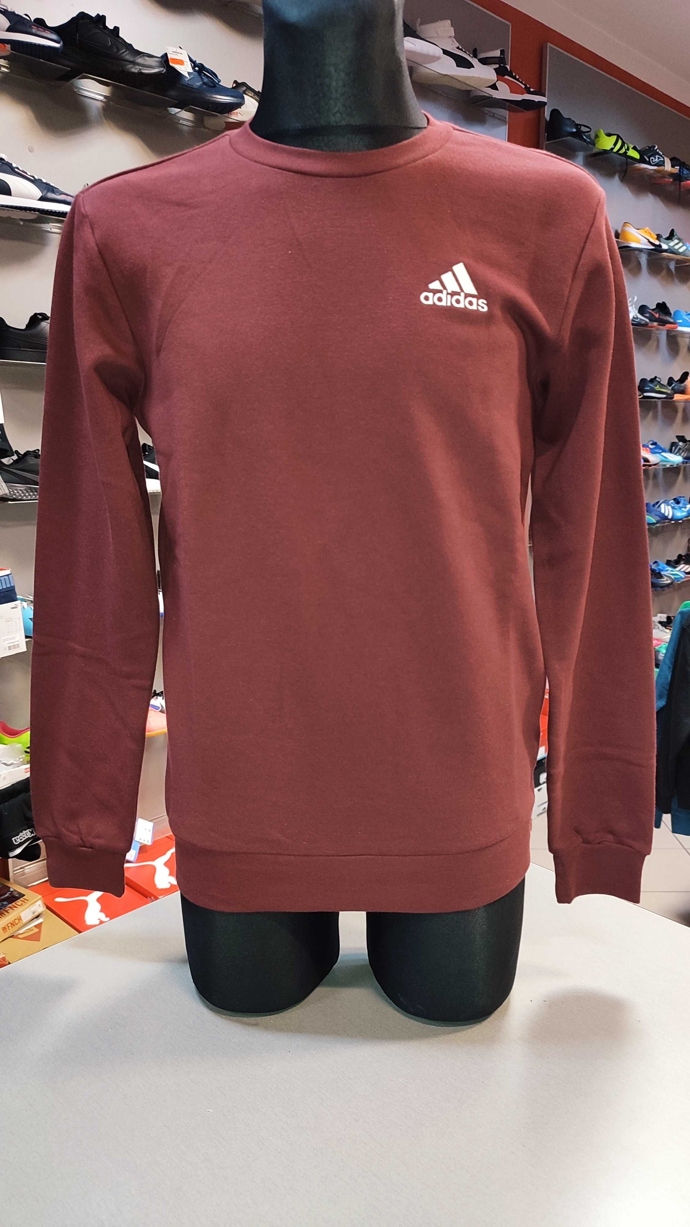 Bluza Adidas męska bordowa rozmiar S,M,XL,XXL