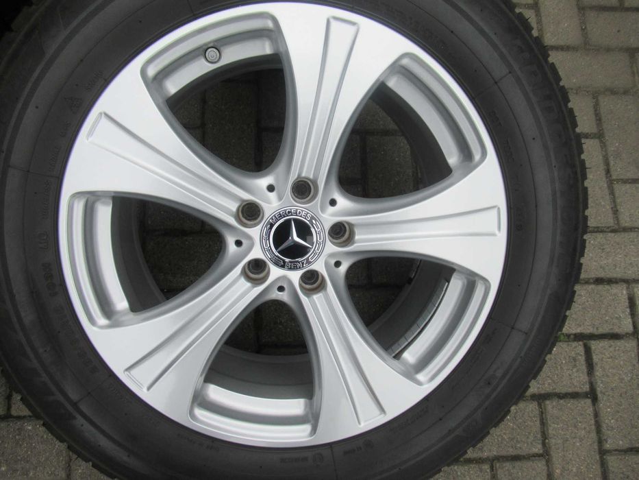 Koła felgi opony zimowe 235/60/18 Mercedes GLC 253 czujniki RDK