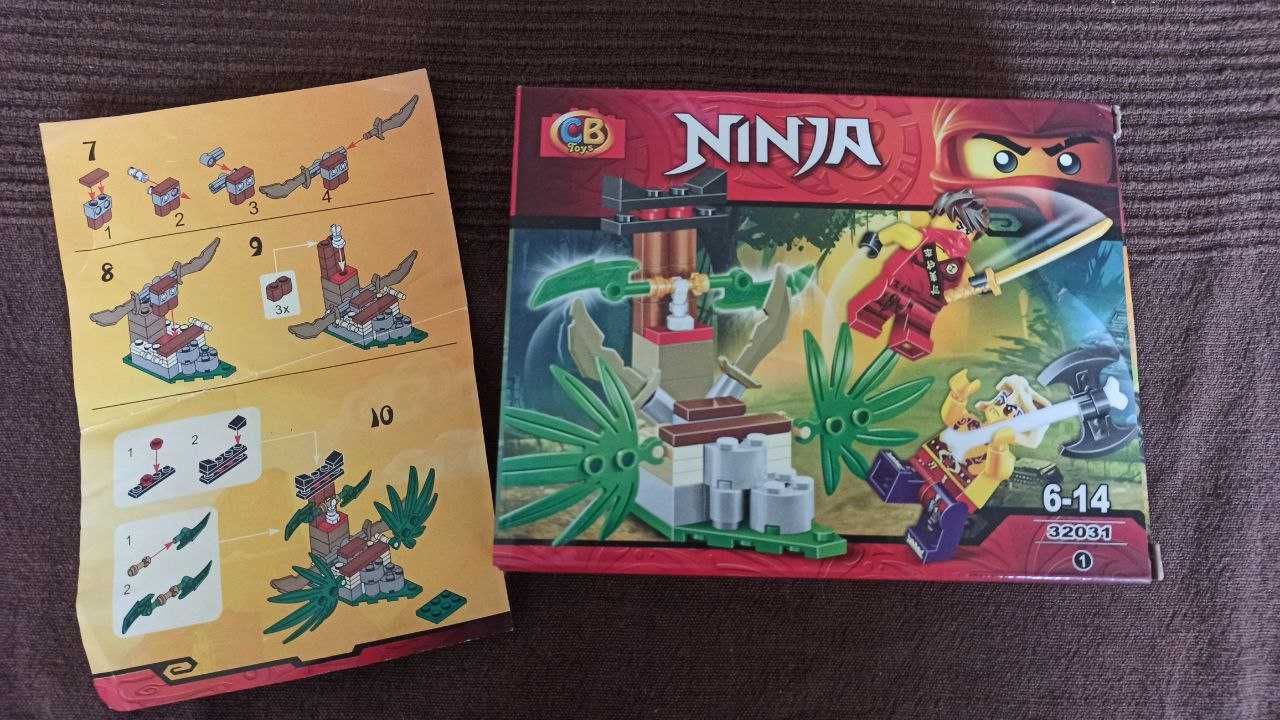Ninja - klocki kompatybilne z Lego Ninjago