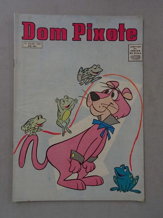 Livro Aprovado pelo código de ética Dom Pixote 10 Julho 1965