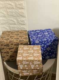 Подарункові коробки пакети