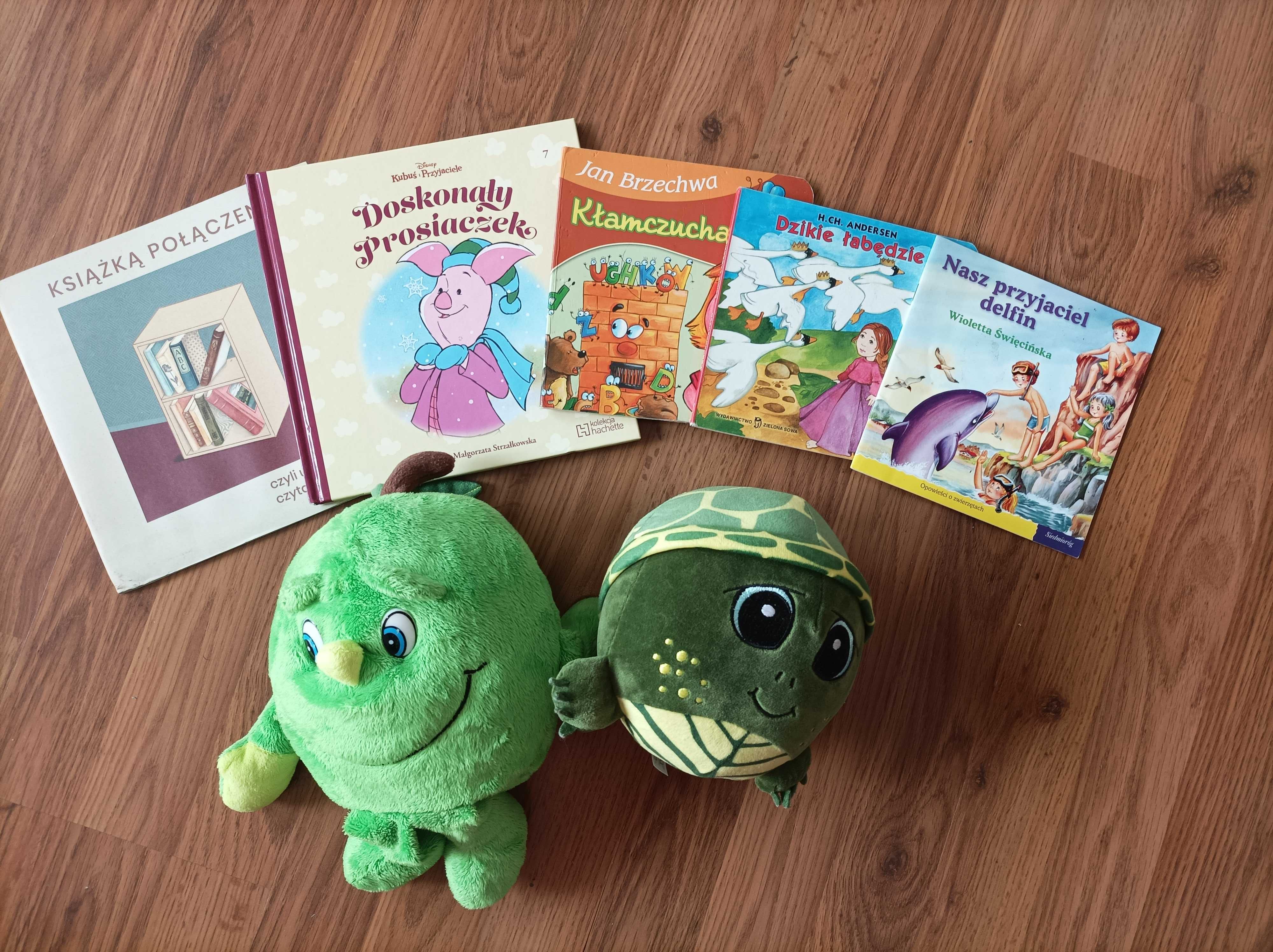 Zestaw książeczek dziecięcych Disney + pluszaki