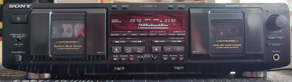 SONY TC-WE635 Stereo Cassette Deck Dolby B C MPX