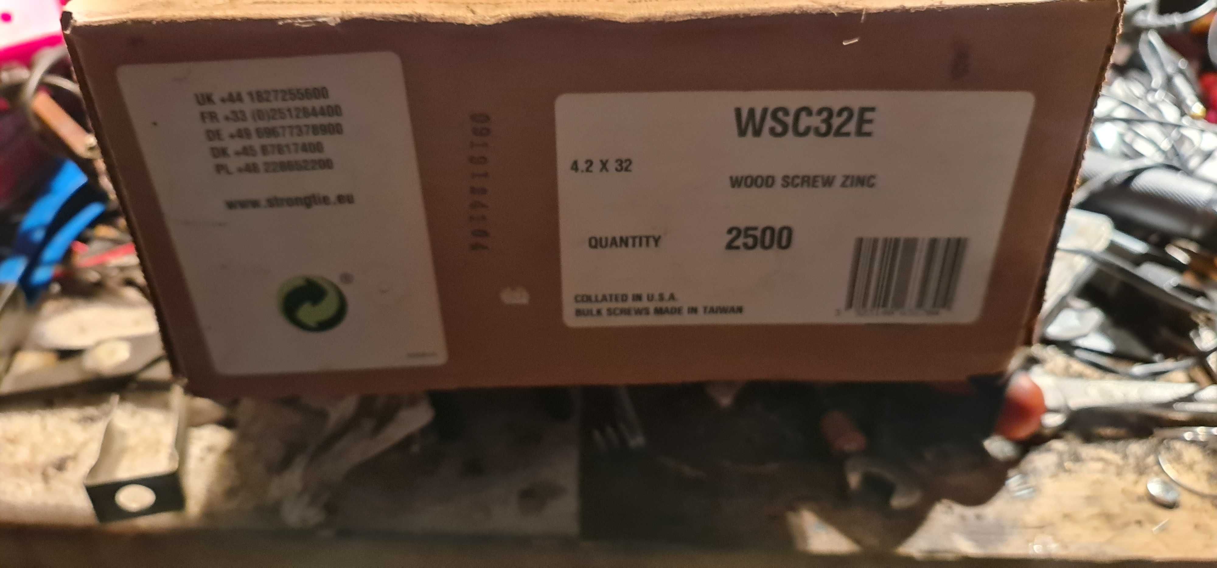 Wkrety do drewna 4.2x32 2500szt