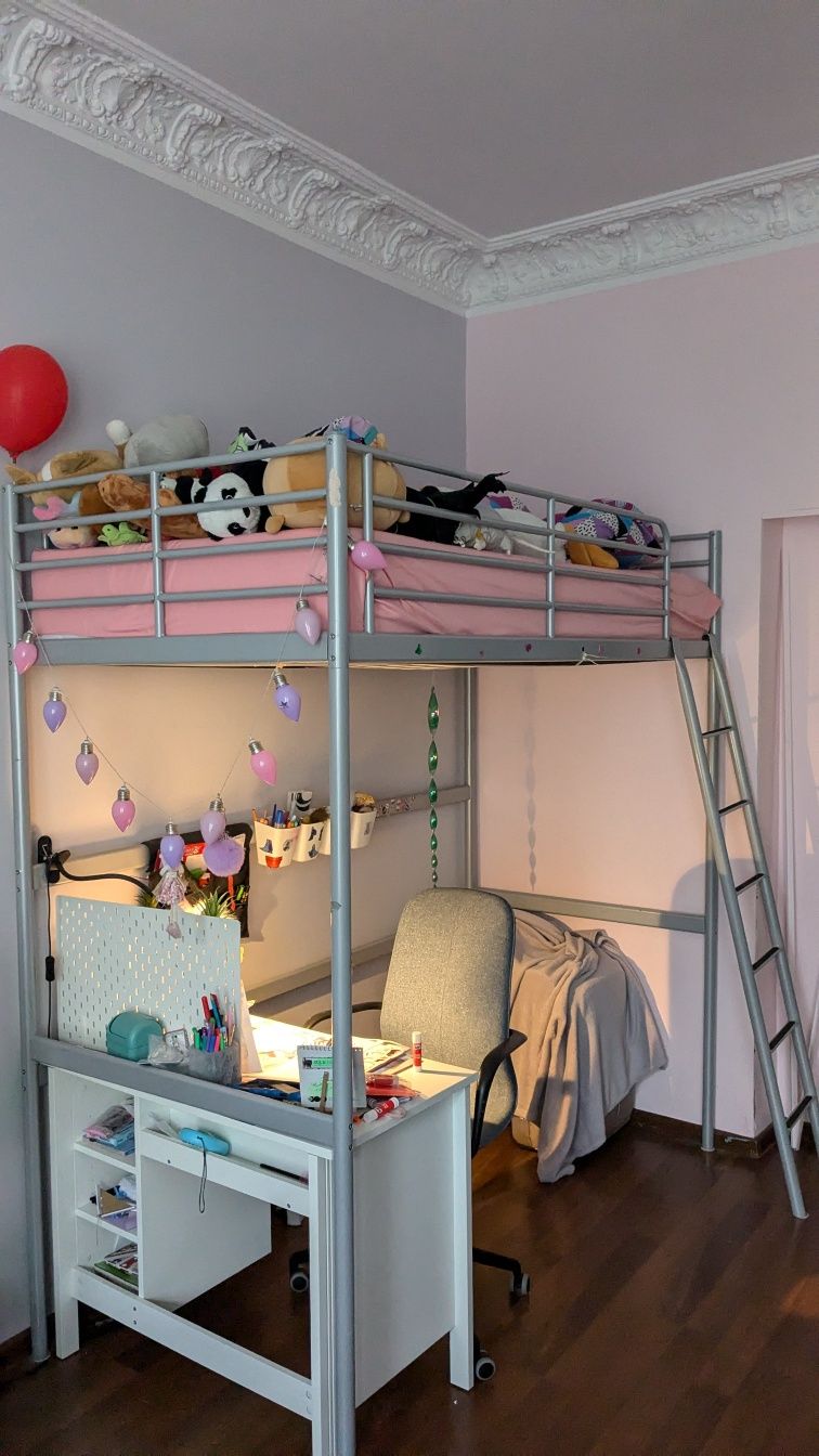 Łóżko piętrowe Ikea