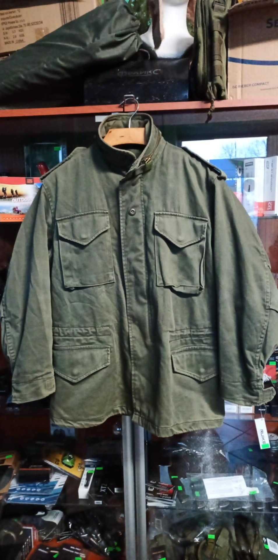 Kurtka Wojskowa M65 Truspec Olive US.Army r.Medium Regular
