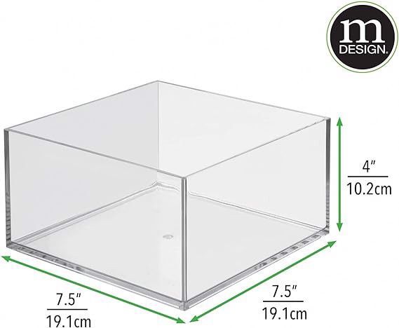 pojemnik plastikowy organizer na drobiazgi 19cm