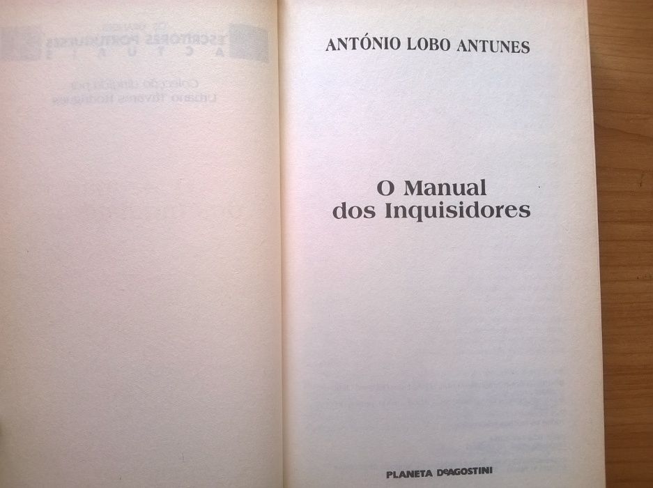 O Manual dos Inquisidores - António Lobo Antunes (portes grátis)