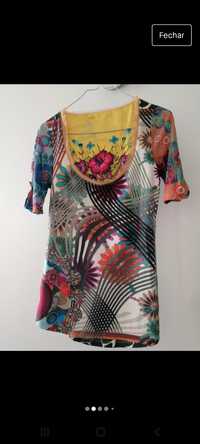 T-shirt Desigual S mulher/menina