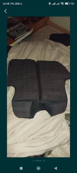 плитоноска сoolmax черного цвета. Носится как желетка под пиджак