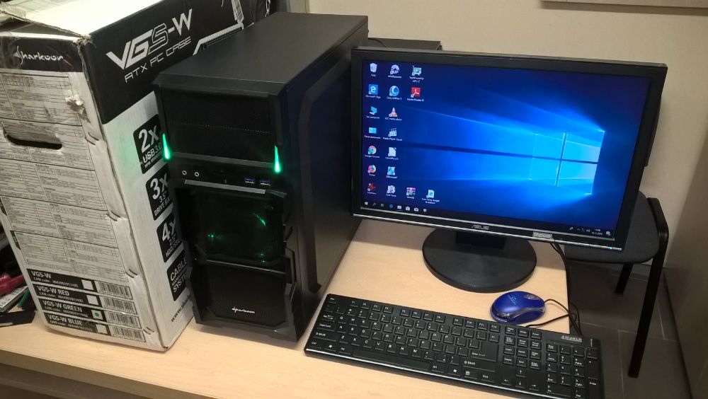 Lenovo-komputer do gierCore i5 x4 3,2 GHz,Ram 8GB,Grafa GEForce GTX2GB