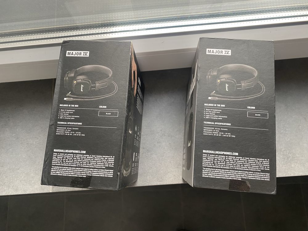 Бездротові Bluetooth-навушники Marshall Major IV 4 Внаявності