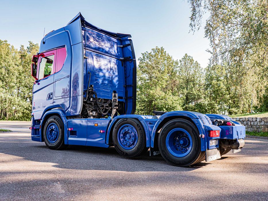 Scania S450 Doinwestowana Pusher