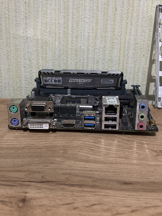 16gb DDR4, Gigabyte H310N mini-ITX материнка, ігровий комплект